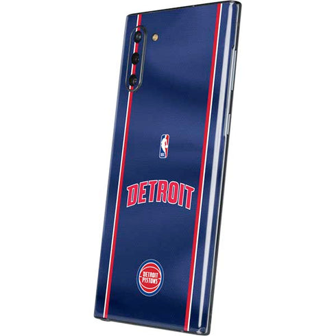 NBA Detroit Pistons Jersey Galaxy Note 10 Skin